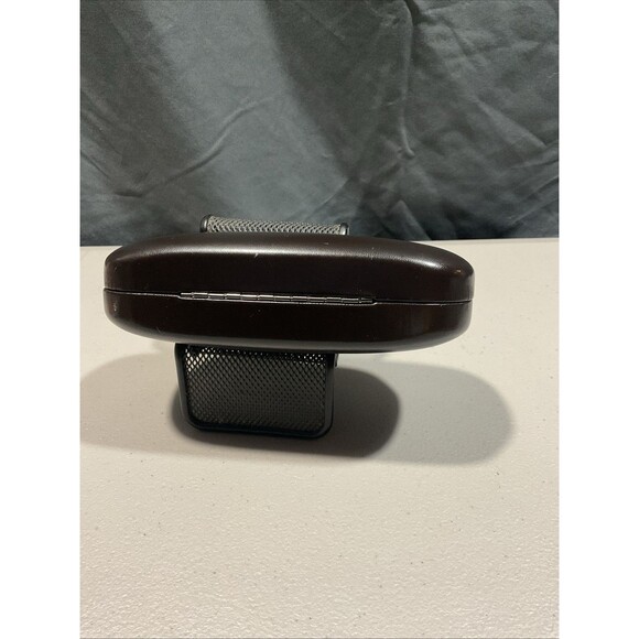 Gucci Hard Clam Shell Sunglasses Case, Dark Brown Genuine Leather - Picture 2 of 10
